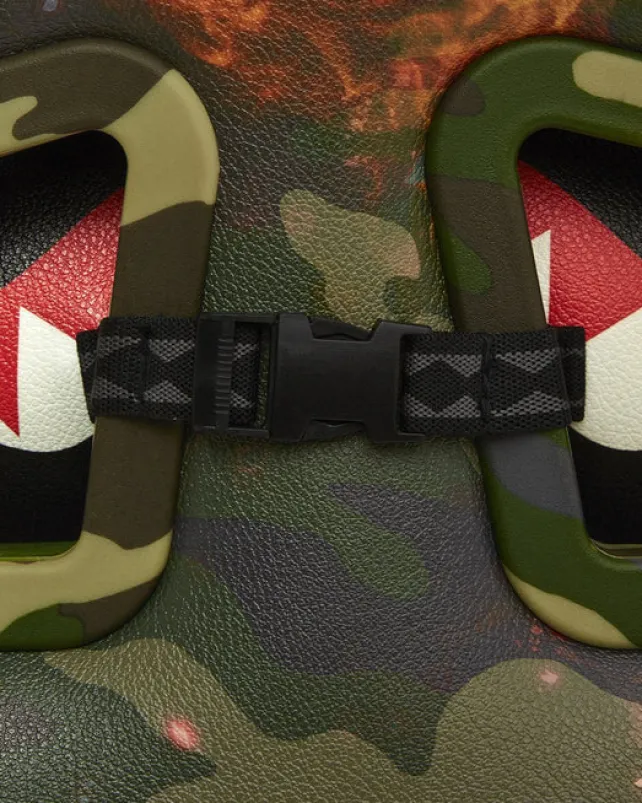 GAMING CHAIRS>SPRAYGROUND FIRE CAMO GAMING CHAIR - SUPER RARE