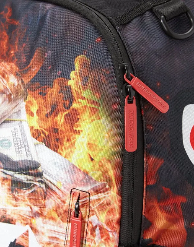 BACKPACKS>SPRAYGROUND FIRE MONEY SHARK