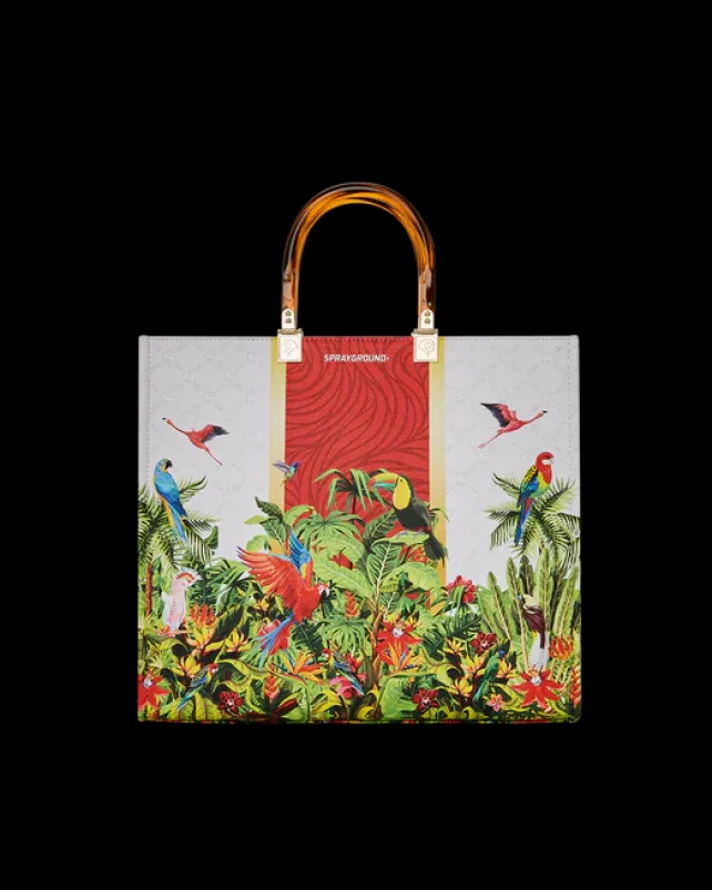 TOTES|HANDBAGS>SPRAYGROUND FLAWLESS FLIGHT TORTUGA TOTE