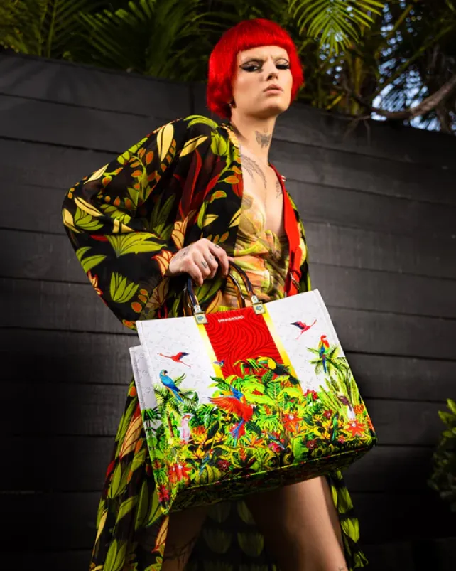 TOTES|HANDBAGS>SPRAYGROUND FLAWLESS FLIGHT TORTUGA TOTE