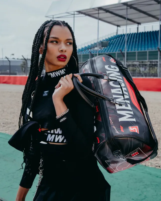 DUFFLES>SPRAYGROUND FORMULA 1 MENACING DUFFLE