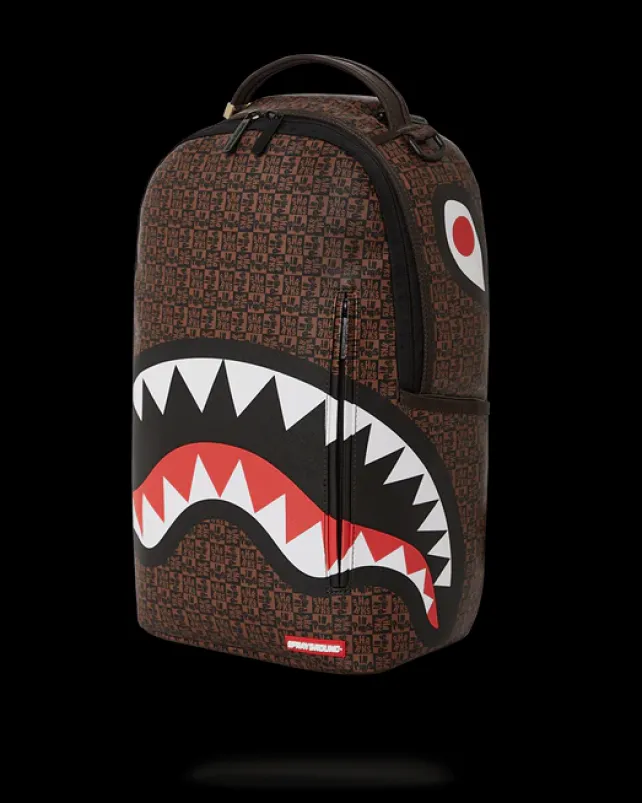 BACKPACKS>SPRAYGROUND FRENZY SHARKS BACKPACK (DLXV)
