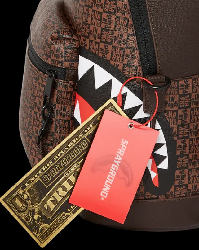 SAVAGES|BACKPACKS>SPRAYGROUND FRENZY SHARKS CHATEAU BACKPACK