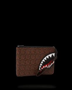 CROSSOVER CLUTCHES>SPRAYGROUND FRENZY SHARKS CROSSOVER CLUTCH