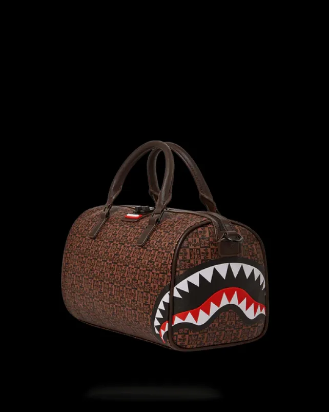 DUFFLES>SPRAYGROUND FRENZY SHARKS MINI DUFFLE