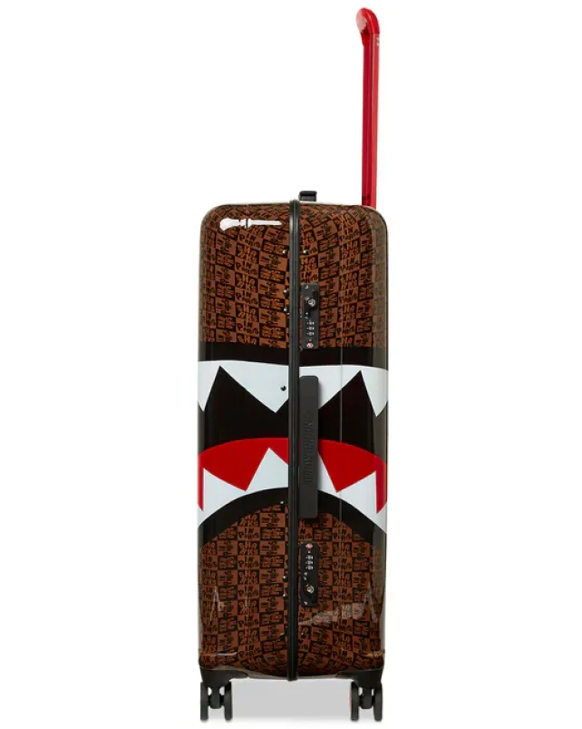 FULL-SIZE LUGGAGE>SPRAYGROUND FRENZY SHARKS SHARKNAUTICS HARDSHELL FULL-SIZE LUGGAGE
