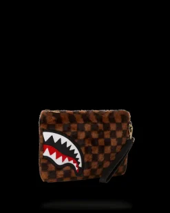 CROSSOVER CLUTCHES>SPRAYGROUND FURRR SHARKS IN PARIS CROSSOVER CLUTCH
