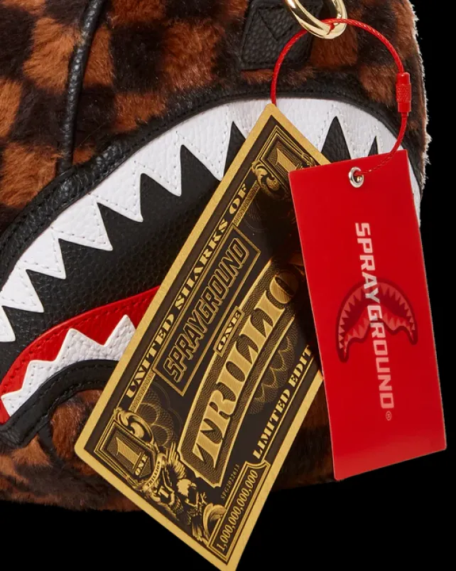 DUFFLES>SPRAYGROUND FURRR SHARKS IN PARIS MINI DUFFLE