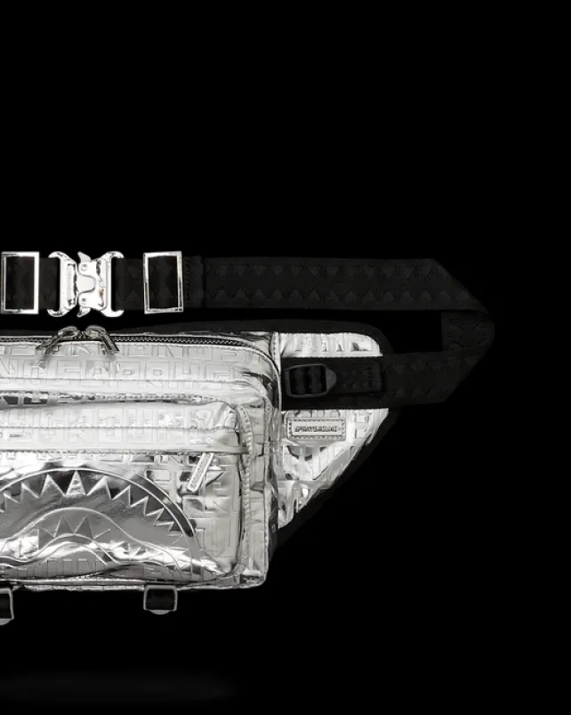 CROSSBODYS>SPRAYGROUND FUTURE TITAN (METALLIC) CARGO CROSSBODY
