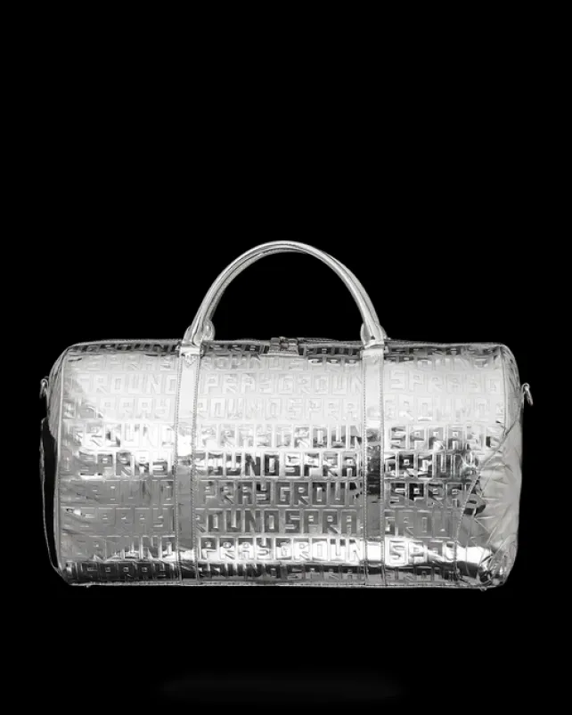 DUFFLES>SPRAYGROUND FUTURE TITAN (METALLIC) DUFFLE