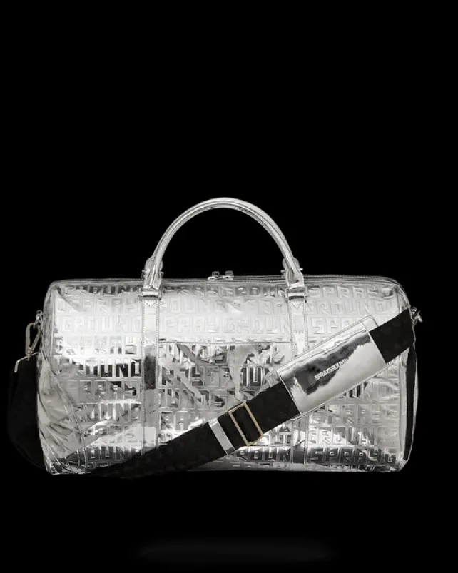 DUFFLES>SPRAYGROUND FUTURE TITAN (METALLIC) DUFFLE
