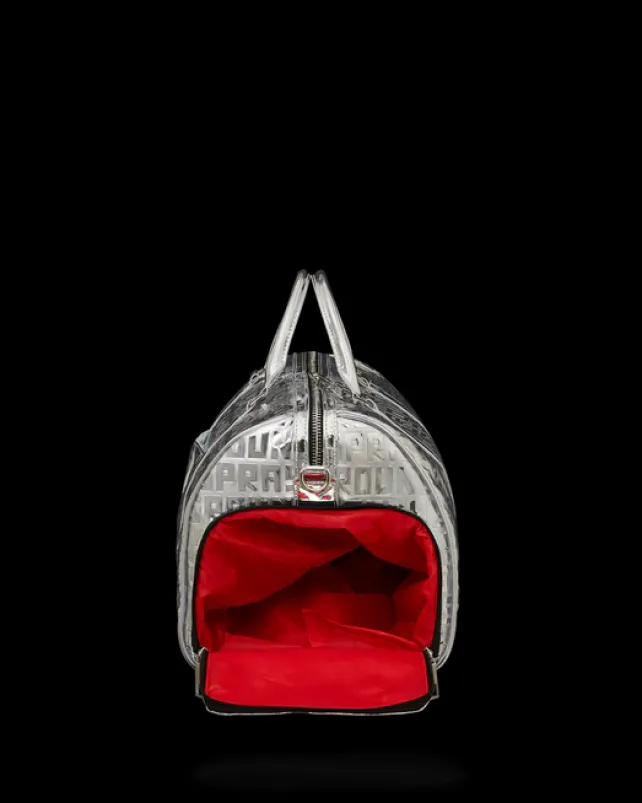 DUFFLES>SPRAYGROUND FUTURE TITAN (METALLIC) DUFFLE