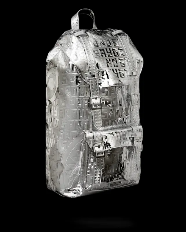 HILLS|BACKPACKS>SPRAYGROUND FUTURE TITAN (METALLIC) HILLS BACKPACK