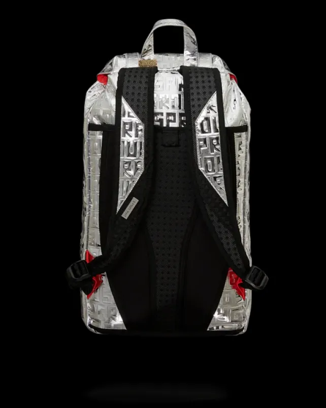 HILLS|BACKPACKS>SPRAYGROUND FUTURE TITAN (METALLIC) HILLS BACKPACK