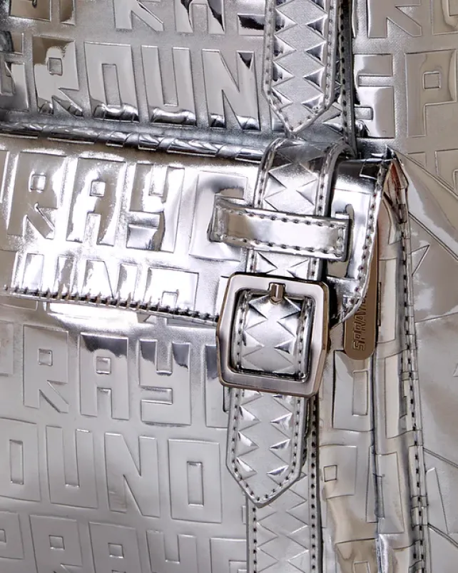 HILLS|BACKPACKS>SPRAYGROUND FUTURE TITAN (METALLIC) HILLS BACKPACK