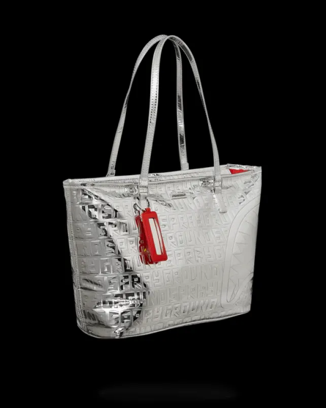 TOTES>SPRAYGROUND FUTURE TITAN (METALLIC) TOTE
