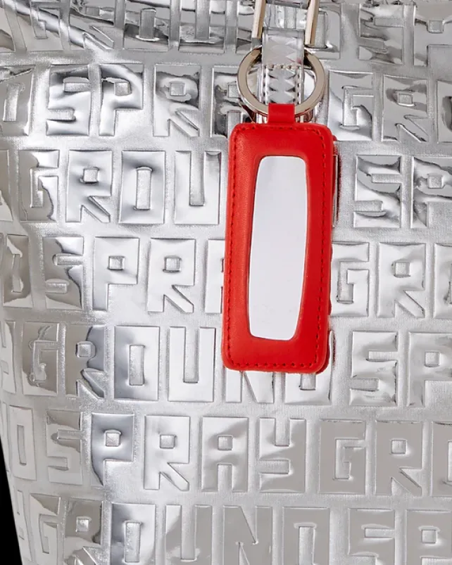 TOTES>SPRAYGROUND FUTURE TITAN (METALLIC) TOTE