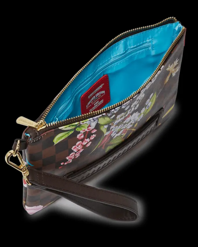 CROSSOVER CLUTCHES>SPRAYGROUND GARDEN OF SHARKS CROSSOVER CLUTCH