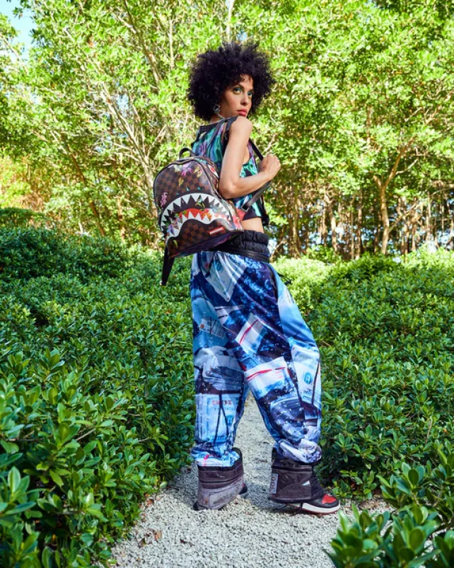 SAVAGES|BACKPACKS>SPRAYGROUND GARDEN OF SHARKS SAVAGE BACKPACK