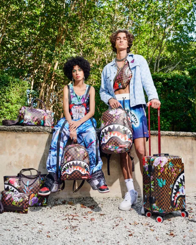 SAVAGES|BACKPACKS>SPRAYGROUND GARDEN OF SHARKS SAVAGE BACKPACK