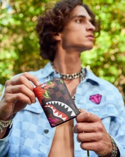 WALLETS>SPRAYGROUND GARDEN OF SHARKS WALLET