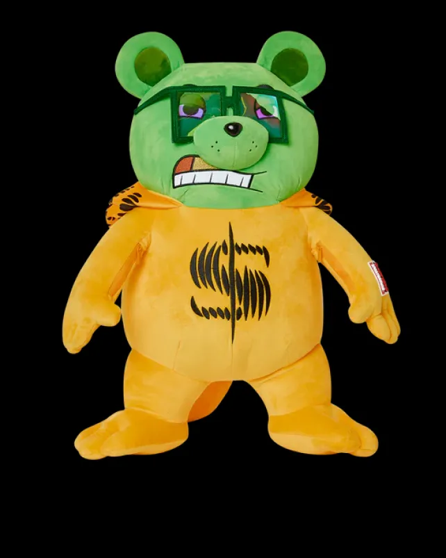 TEDDY BEAR BACKPACKS|BACKPACKS>SPRAYGROUND GARFIELD MONEYBEAR SUIT TEDDYBEAR BACKPACK