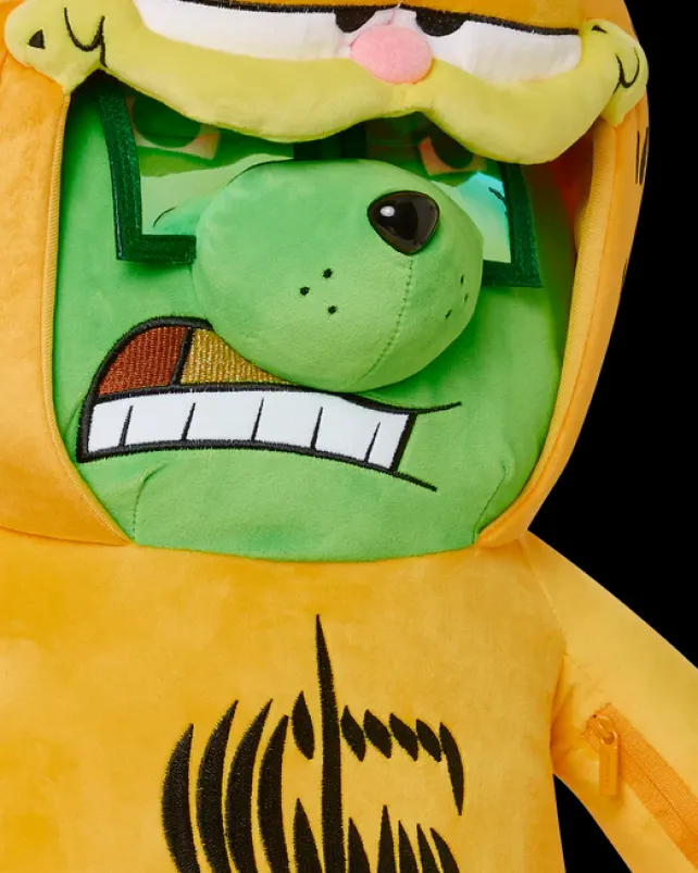 TEDDY BEAR BACKPACKS|BACKPACKS>SPRAYGROUND GARFIELD MONEYBEAR SUIT TEDDYBEAR BACKPACK