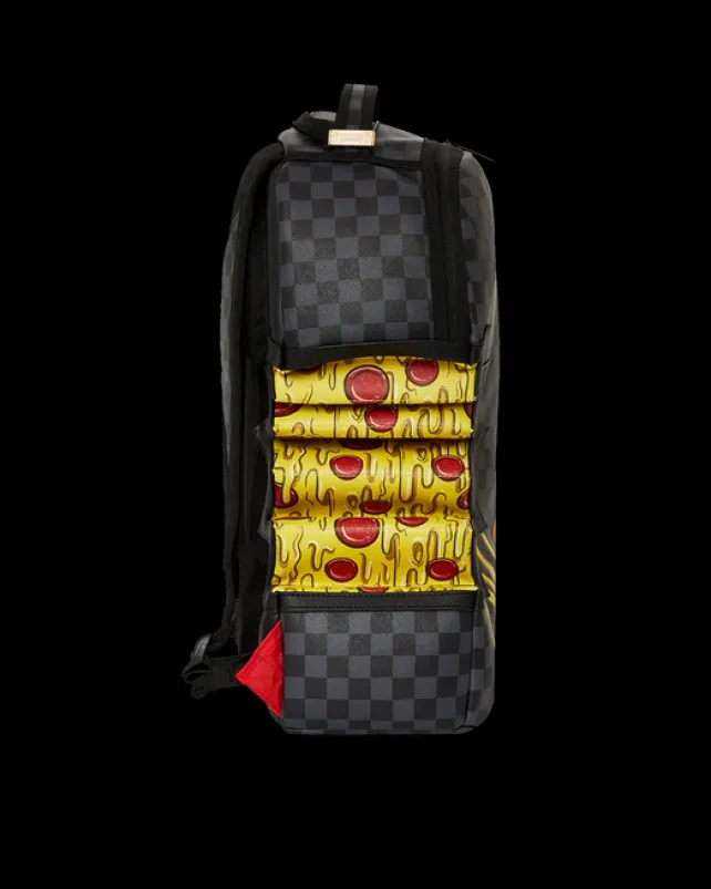 BACKPACKS>SPRAYGROUND GARFIELD PIZZA SHARKBITE BACKPACK (DLXV)