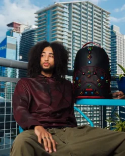 BACKPACKS>SPRAYGROUND GEMSTONE OUTLAW BACKPACK (DLXV)