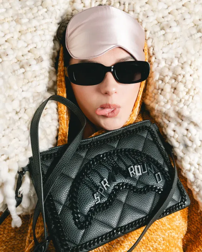 CROSSOVER CLUTCHES>SPRAYGROUND GHOST SHADOW CROSSOVER CLUTCH