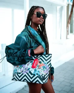 TOTES>SPRAYGROUND GLASS HOUSE TOTE