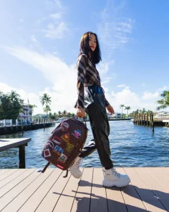 BACKPACKS>SPRAYGROUND GLOBAL MOGUL DLXV BACKPACK