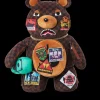 TEDDY BEAR BACKPACKS|BACKPACKS>SPRAYGROUND GLOBAL MOGUL MONEYBEAR TEDDYBEAR BACKPACK