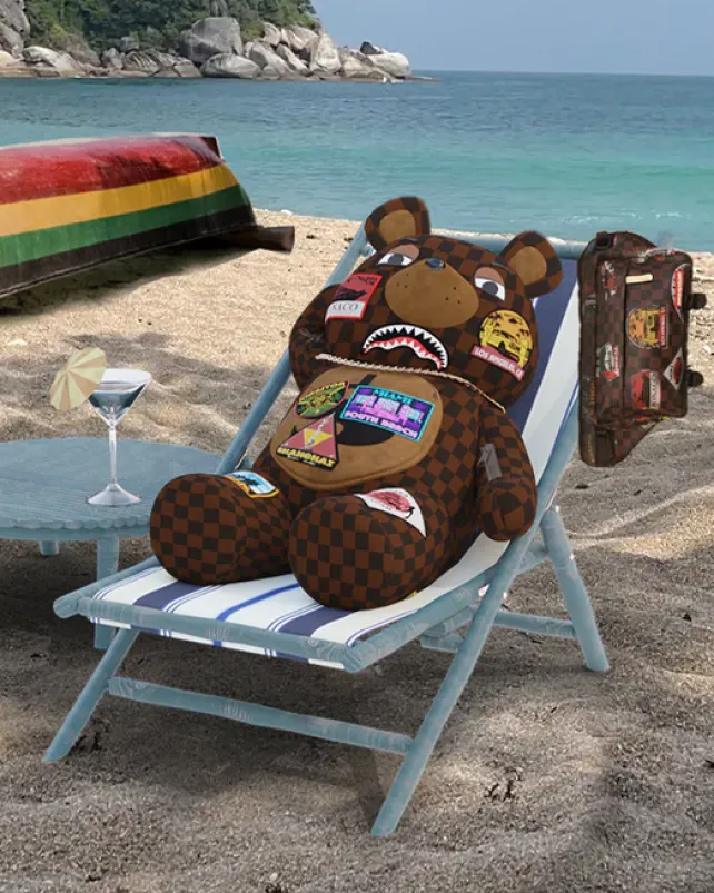 TEDDY BEAR BACKPACKS|BACKPACKS>SPRAYGROUND GLOBAL MOGUL MONEYBEAR TEDDYBEAR BACKPACK