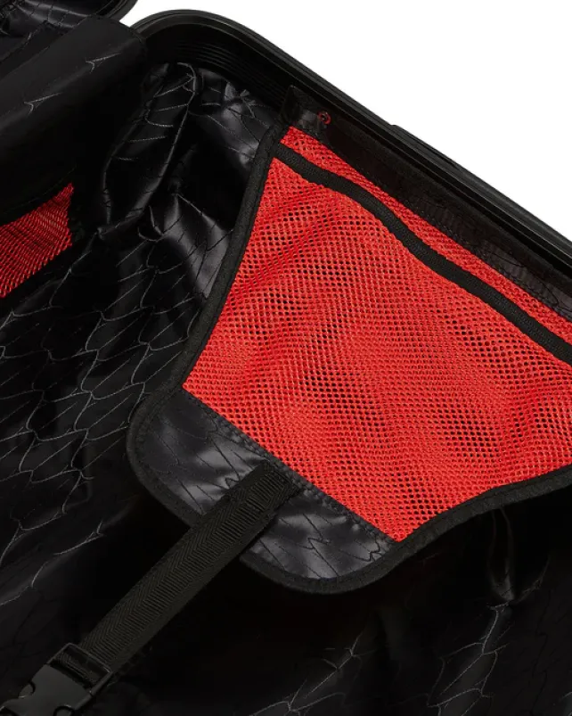 CARRY-ON LUGGAGE>SPRAYGROUND GLOBAL MOGUL POPAGANDA RON ENGLISH EDITION HARDSHELL CARRY-ON LUGGAGE