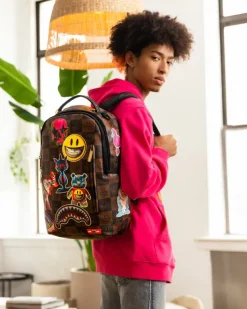 BACKPACKS>SPRAYGROUND GLOBAL MOGUL POPAGANDA RON ENGLISH EDITION BACKPACK
