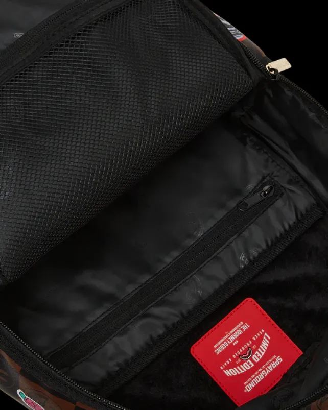 BACKPACKS>SPRAYGROUND GLOBAL MOGUL POPAGANDA RON ENGLISH EDITION BACKPACK