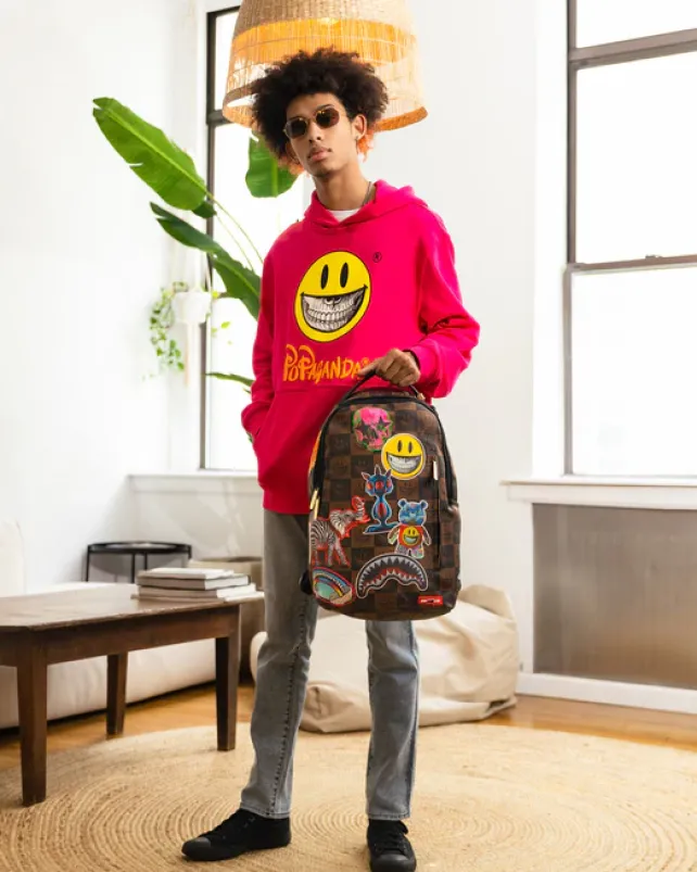BACKPACKS>SPRAYGROUND GLOBAL MOGUL POPAGANDA RON ENGLISH EDITION BACKPACK