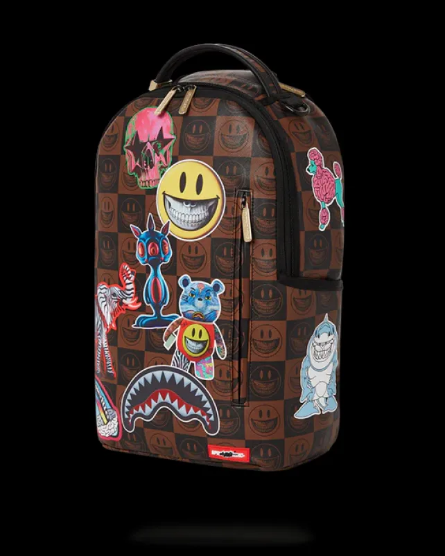 BACKPACKS>SPRAYGROUND GLOBAL MOGUL POPAGANDA RON ENGLISH EDITION BACKPACK