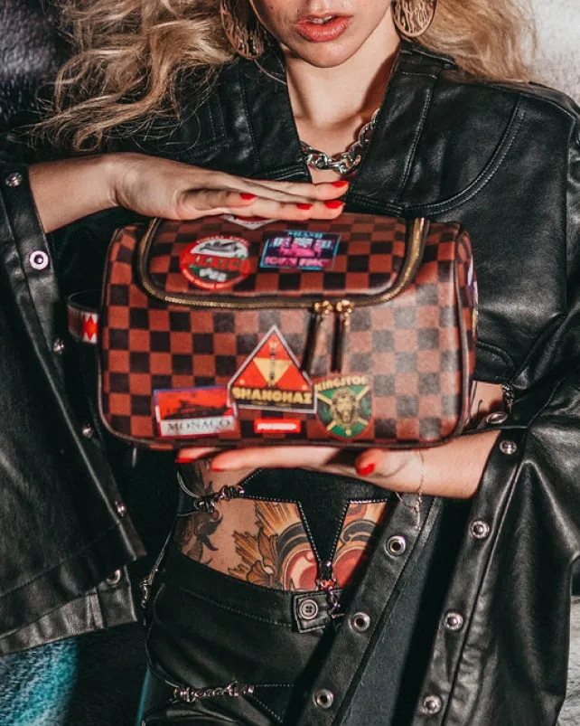 TOILETRIES AKA MONEY BAGS>SPRAYGROUND GLOBAL MOGUL TOILETRY BAG