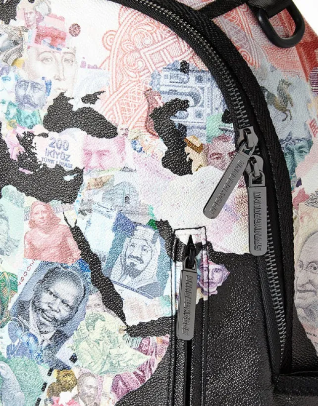 BACKPACKS>SPRAYGROUND GLOBAL MONEY BACKPACK