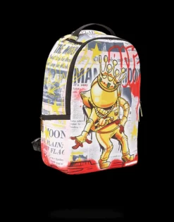 BACKPACKS>SPRAYGROUND GOLD ASTRONAUT 1969 MOON WALK