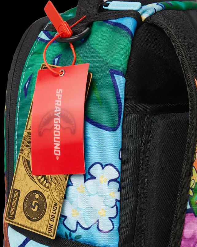 BACKPACKS>SPRAYGROUND GREEN DREAM BACKPACK (DLXR)