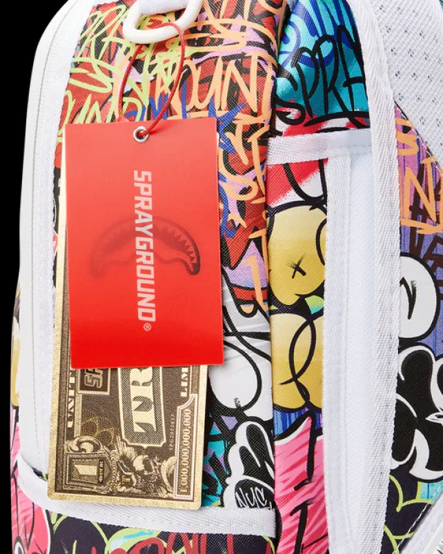 BACKPACKS>SPRAYGROUND HALF GRAFF BACKPACK (DLXV)