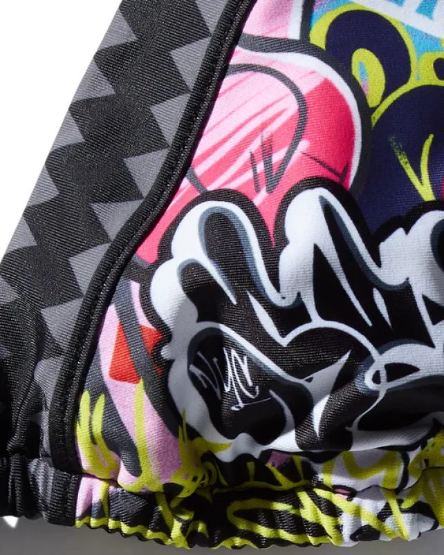 SWIMWEAR>SPRAYGROUND HALF GRAFF BIKINI