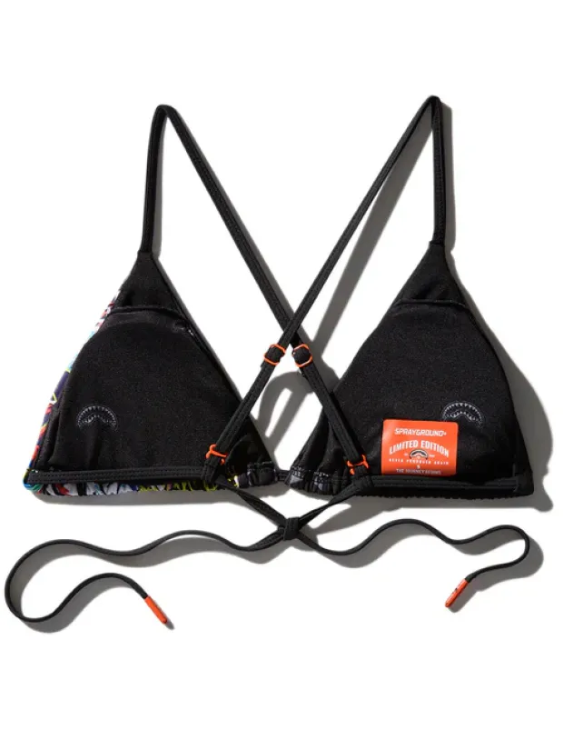 SWIMWEAR>SPRAYGROUND HALF GRAFF BIKINI
