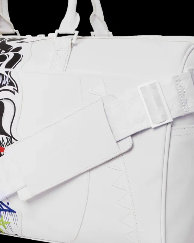 DUFFLES>SPRAYGROUND HALF GRAFF DUFFLE