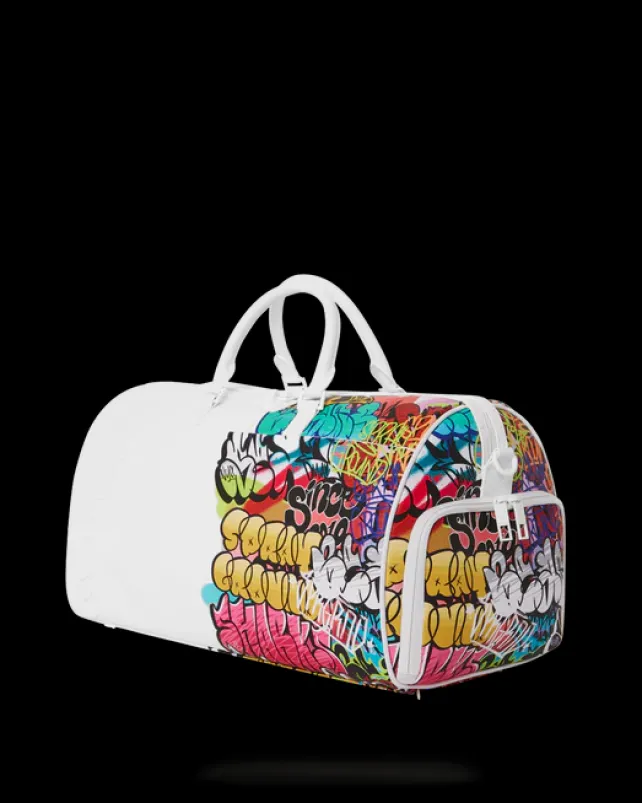 DUFFLES>SPRAYGROUND HALF GRAFF DUFFLE