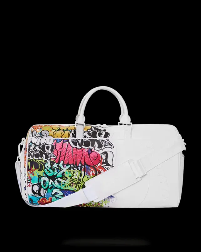 DUFFLES>SPRAYGROUND HALF GRAFF DUFFLE