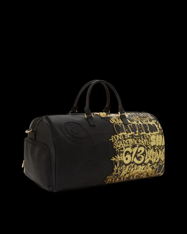 DUFFLES>SPRAYGROUND HALF GRAFF GLIDE LARGE DUFFLE